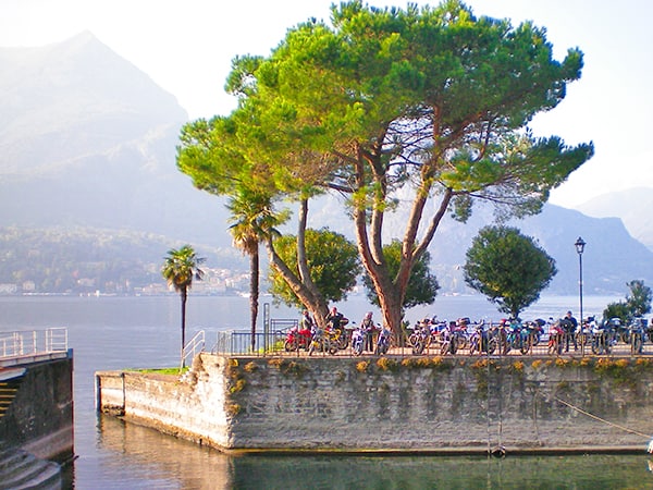 people sitting by a lake top 10 in Italy