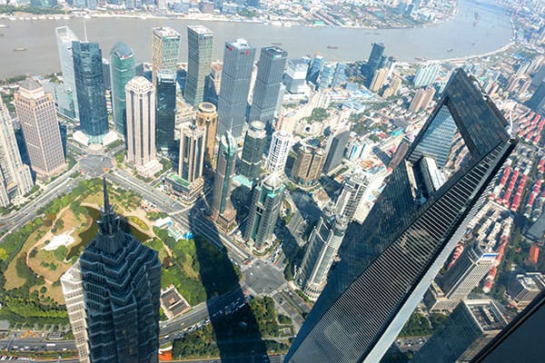 buildings in a city top 10 in Shanghai