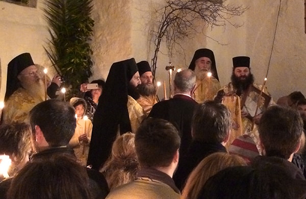 priests at a church service