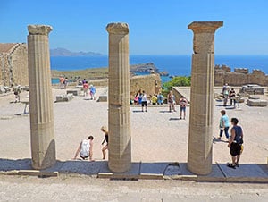 an Acropolis in Lindos