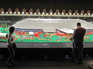 people in a museum - Ringling circus museum - things to do in Sarasota