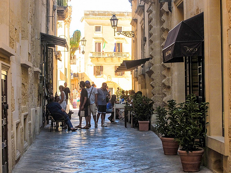 late afternoon in Lecce, Puglia