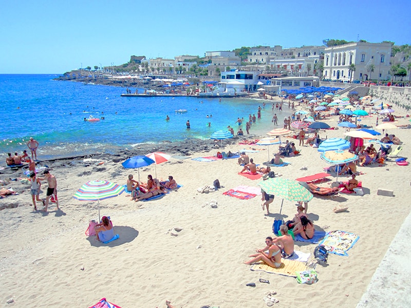 people on ta beach