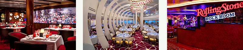 montage of photos of the Holland America Nieuw Statendam