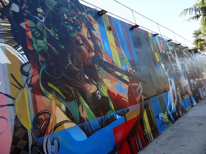 street art in the Wynwood Art District - where to stay in Miami