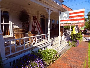 An antique store in one of Maine's coastal towns on Maine's Route 1