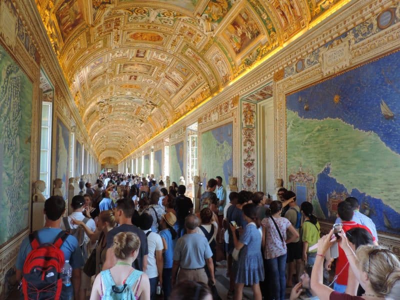 The Vatican Museums, one of the places to visit in Rome