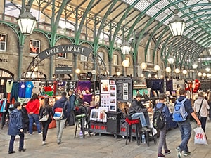 people in a busy market