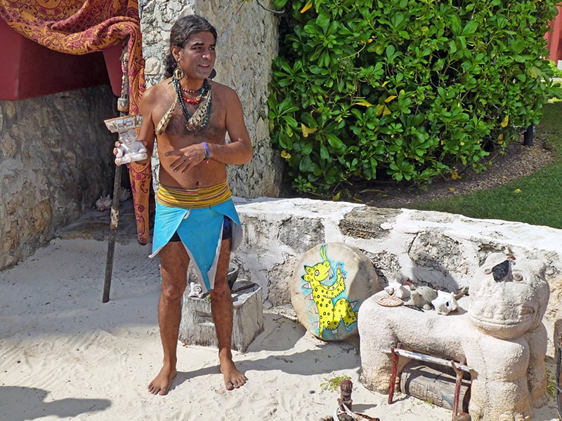 a Mayan healing ceremony