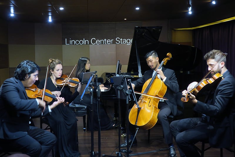 a string quartet on a cruise from vancouver to san diego