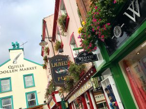 colorful buildings in Killarney Ireland