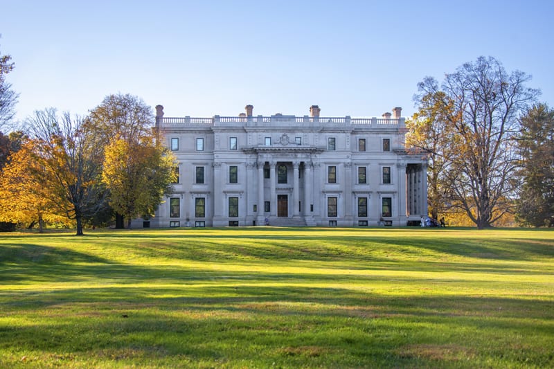 A large mansion in the Hudson Valley