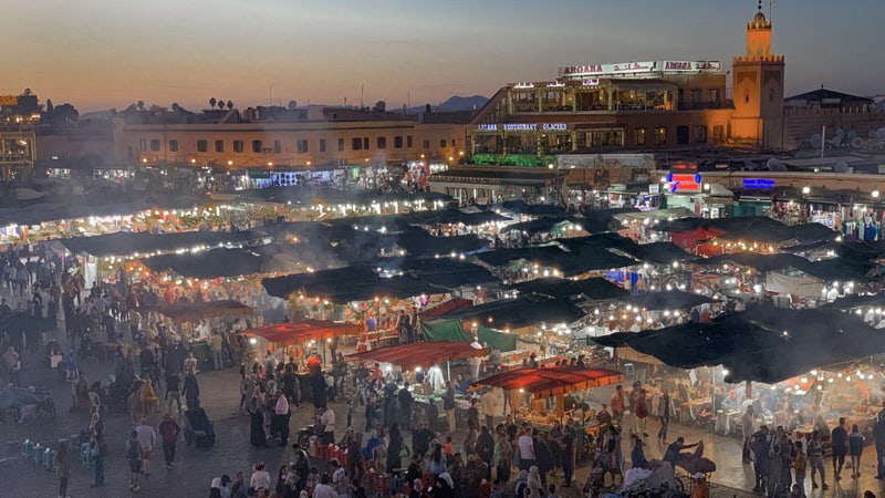 The Jemaa el-Fna