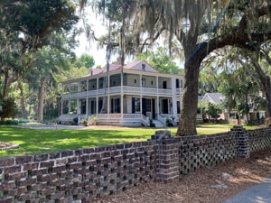 a large plantation house