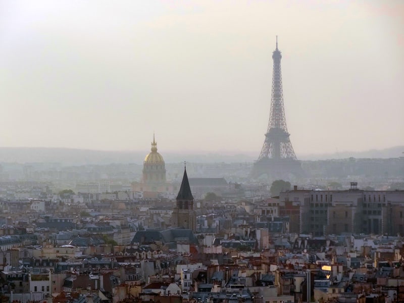 the Eiffel Tower - one of the best places in Paris to see
