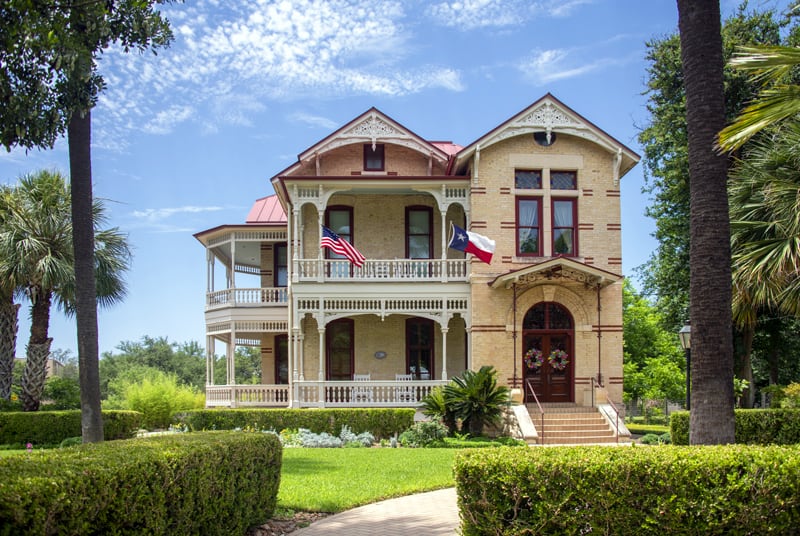 a beautiful Victorian house