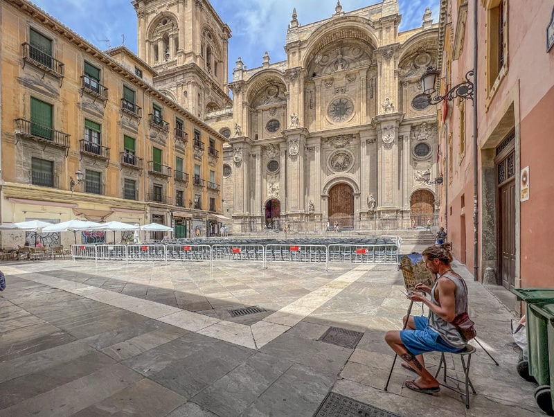 things-to-do-in-granada-Cathedral-artist.jpg