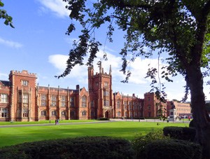 The ornate buildings of an old university