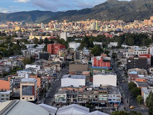 a view of Bogotá - what to do in Bogota