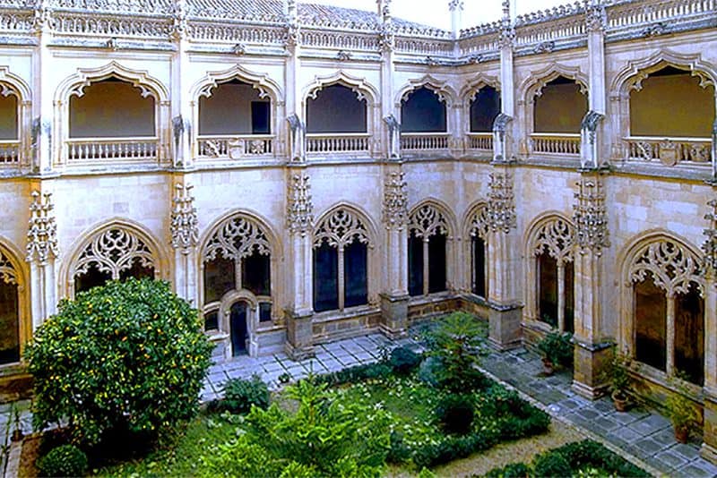 cloisters of an old museum