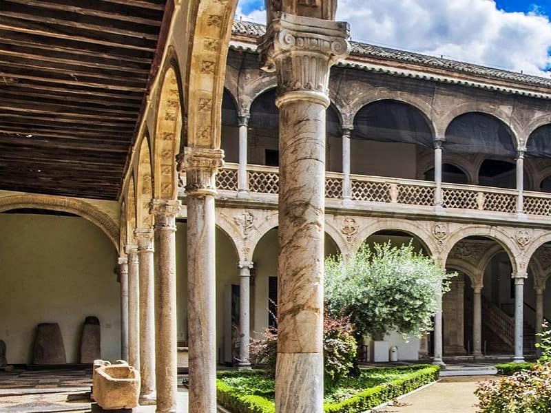 cloisters of an old museum