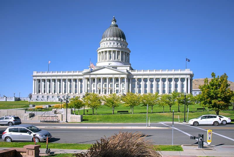 a large state capital building