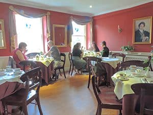 people in a tea room in Bath