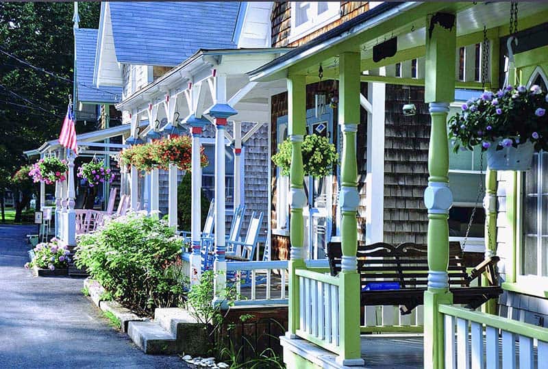 “Gingerbread Cottages” - nantucket vs marthas vineyard