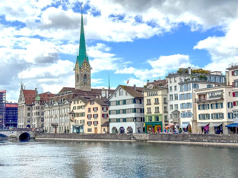 The Old Town visited on 3 days in Zurich