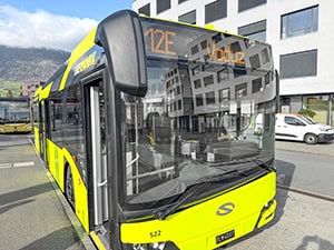 a yellow bus
