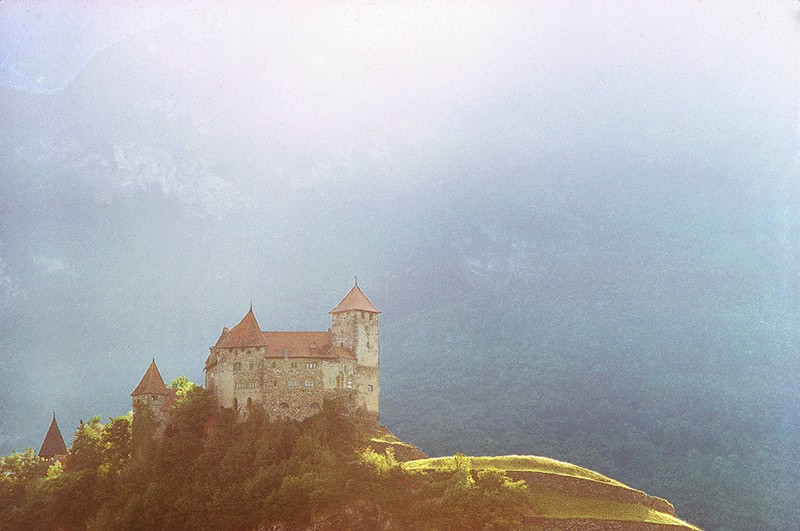 a castle in Liechtenstein