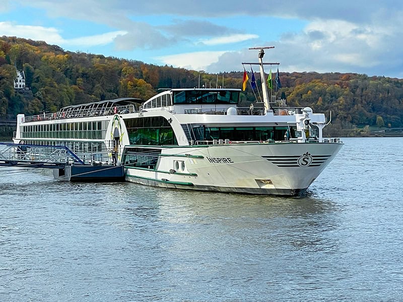 a ship seen on a Tauck tour