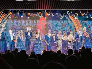 a theater production on the Oceania Allura